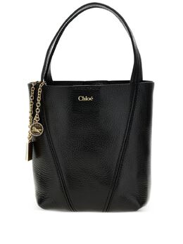 Chloé: Чёрная сумка-шоппер 
