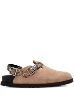 Birkenstock: Бежевые сабо 