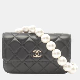 Chanel: Чёрный клатч 