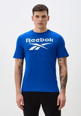 Reebok: Синяя футболка 