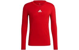 Adidas: Красная футболка 