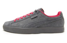 PUMA: Розовые кроссовки  Clyde