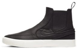 Nike: Чёрные кроссовки  Zoom Janoski