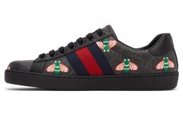 Gucci: Чёрные кроссовки  Ace