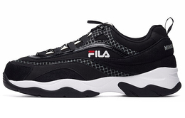 Fila: Чёрные кроссовки 