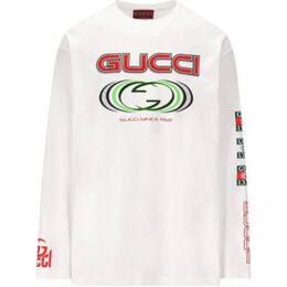 Gucci: Белая футболка 