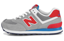 New Balance: Светлые кроссовки  574