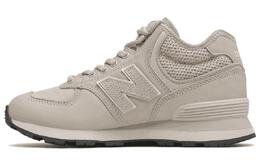 New Balance: Серые кроссовки  574