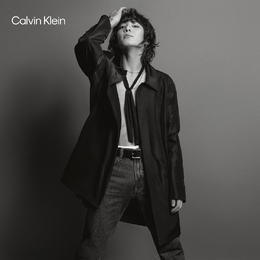 Calvin Klein: Синие джинсы 