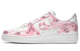 Nike: Розовые кроссовки  Air Force 1