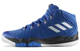 Adidas: Белые кроссовки  Crazy