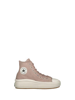 Converse: Бежевые кроссовки  Chuck Taylor All Star Move