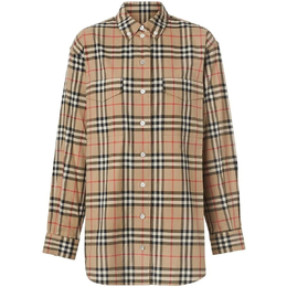 Burberry: Винтажная рубашка  Vintage Check