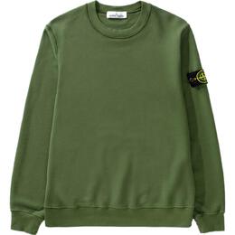 Stone Island: Зелёная толстовка 