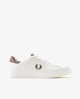 Fred Perry: Белые кроссовки 