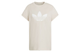 Adidas Originals: Бежевая футболка 