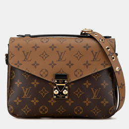 Louis Vuitton: Коричневая сумка  Pochette