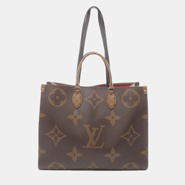 Louis Vuitton: Коричневая сумка 