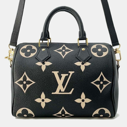 Louis Vuitton: Чёрная сумка  Speedy