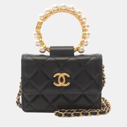 Chanel: Чёрный клатч 