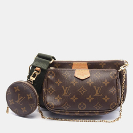 Louis Vuitton: Коричневая сумка  Pochette Accessoires