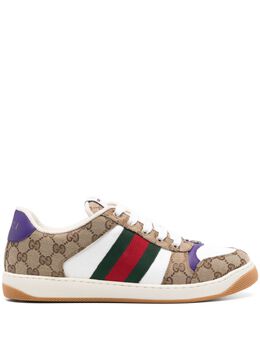 Gucci: Бежевые кроссовки  Screener