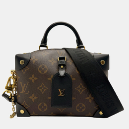 Louis Vuitton: Коричневая сумка 