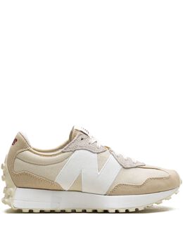 New Balance: Бежевые кроссовки  327