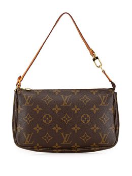 Louis Vuitton Pre-Owned: Коричневая сумка 
