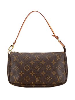 Louis Vuitton Pre-Owned: Коричневая сумка 