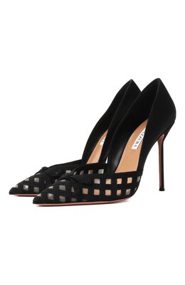 Aquazzura: Чёрные туфли 