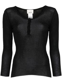 ISABEL MARANT: Чёрный топ 