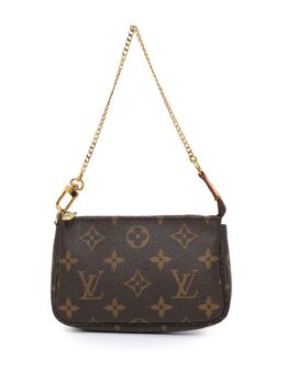 Louis Vuitton Pre-Owned: Коричневая сумка 
