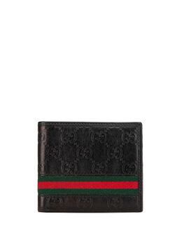 Gucci Pre-Owned: Чёрный кошелёк 