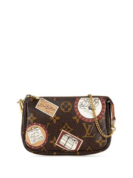 Louis Vuitton Pre-Owned: Коричневая сумка 