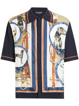 Dolce & Gabbana: Чёрная рубашка 