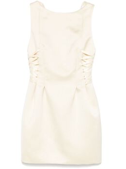 Elisabetta Franchi: Атласное платье 