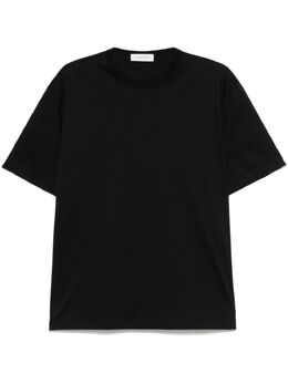 Lanvin: Чёрная футболка 