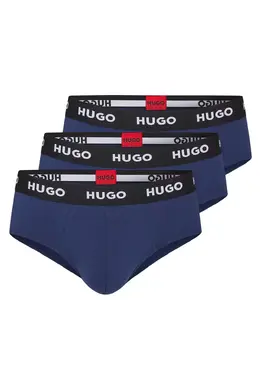 HUGO BOSS: Синие трусы 