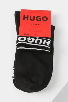 HUGO BOSS: Чёрные носки 