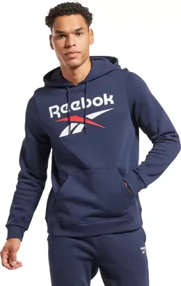 Reebok: Синяя толстовка 