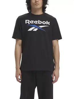 Reebok: Чёрная футболка 