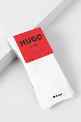 HUGO BOSS: Белые носки 