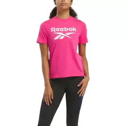 Reebok: Розовая футболка 