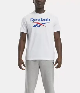 Reebok: Белая футболка 