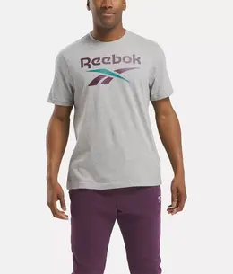 Reebok: Серая футболка 