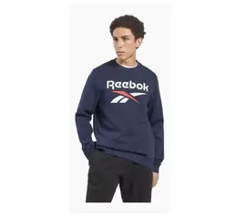 Reebok: Синий свитшот 