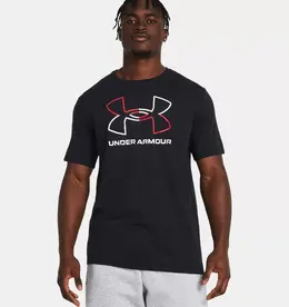 UNDER ARMOUR: Чёрная футболка 