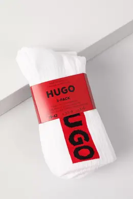 HUGO BOSS: Белые носки 