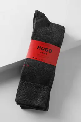 HUGO BOSS: Серые носки 